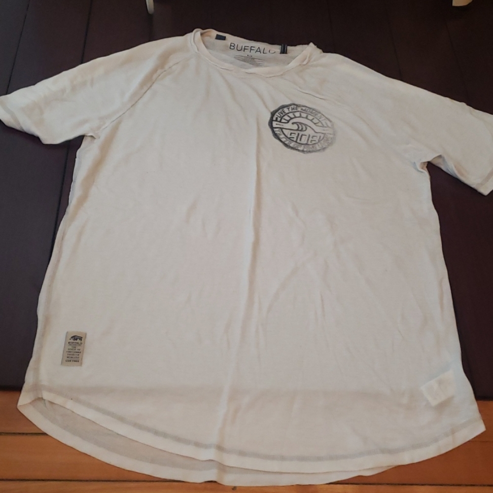 Buffalo David Bitton Live the Moment surf tee